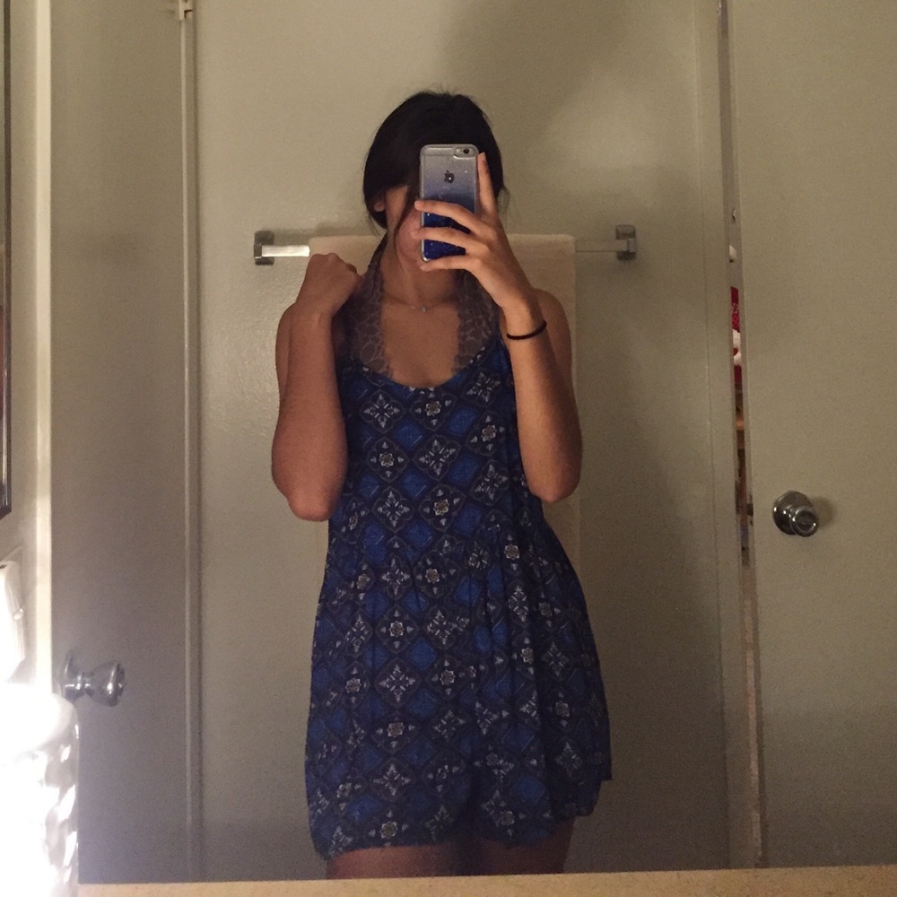 roxy blue romper